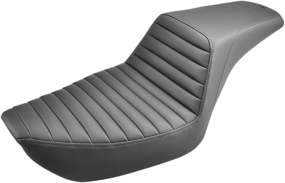 Saddlemen Step Up Front Tuck-n-Roll Seat For Harley Davidson FXD 1340 1996-1998 - Black