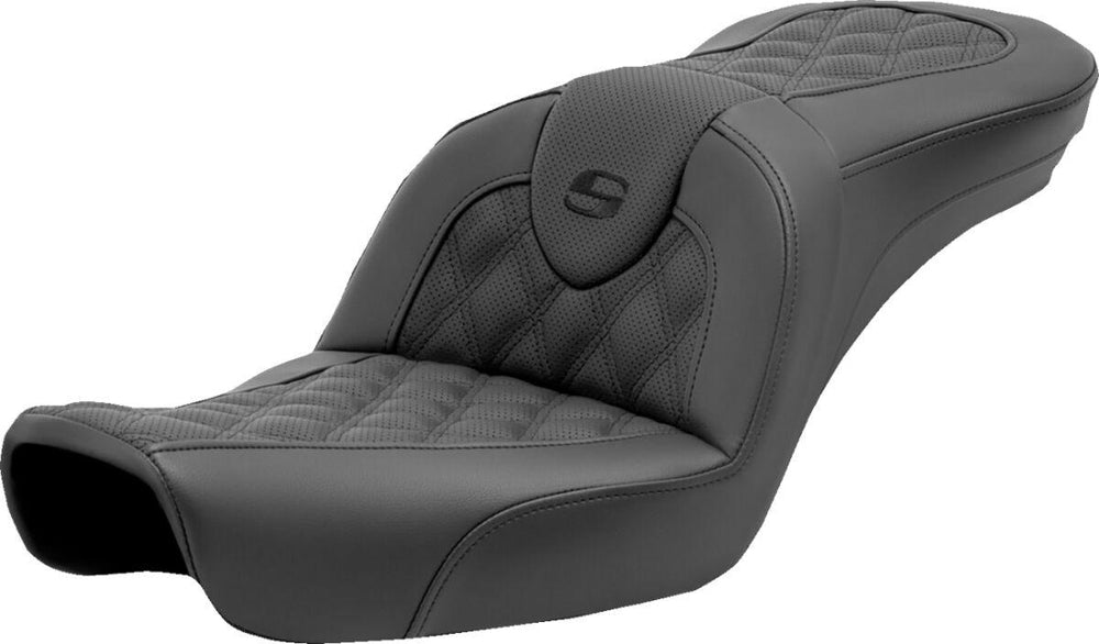 Saddlemen Roadsofa Gripper Seat For Harley Davidson FXD 1340 1996-1998 - Black