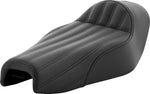 Saddlemen Knuckle Solo Seat For Harley Davidson XL 1200 C 2004-2019 - Black