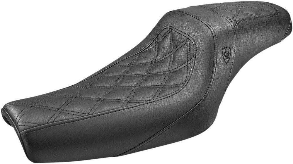 Saddlemen Lutzka Slim Seat For Harley Davidson XL 1200 CX 2016-2019 - Black