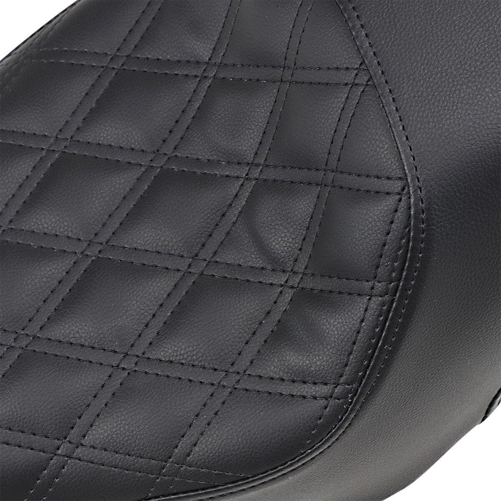 Saddlemen Profiler Lattice Stitch Seat For Harley Davidson XL 1200 C 2004-2020 - Black