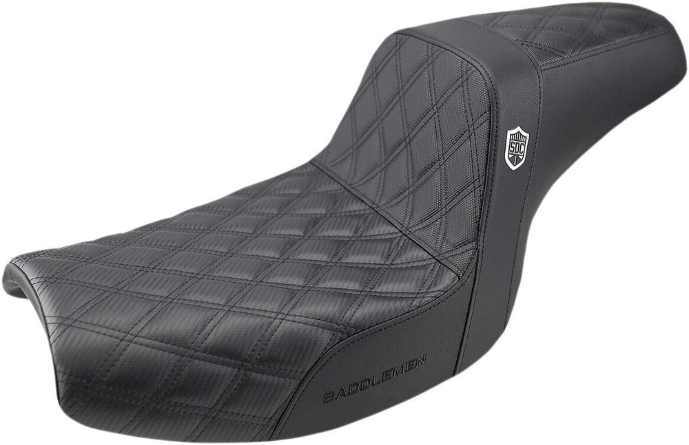Saddlemen Pro Series SDC Performance Grip Seat For Harley Davidson FXLR 1340 1987-1994 - Black