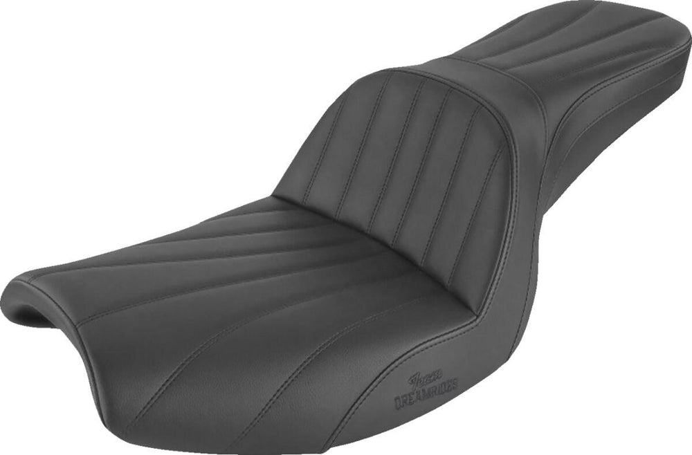 Saddlemen John Jessup Pro Series Step Up Seat For Harley Davidson FXR 1340 1986-1994 Lattice Stitched - Black