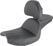 Saddlemen John Jessup Pro Series Step Up Seat For Harley Davidson FXR1340 1986-1994 Lattice Stitched - Black