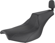Saddlemen Signature Series Seat For Harley Davidson FXR 1340 1986-1994 Gripper - Black