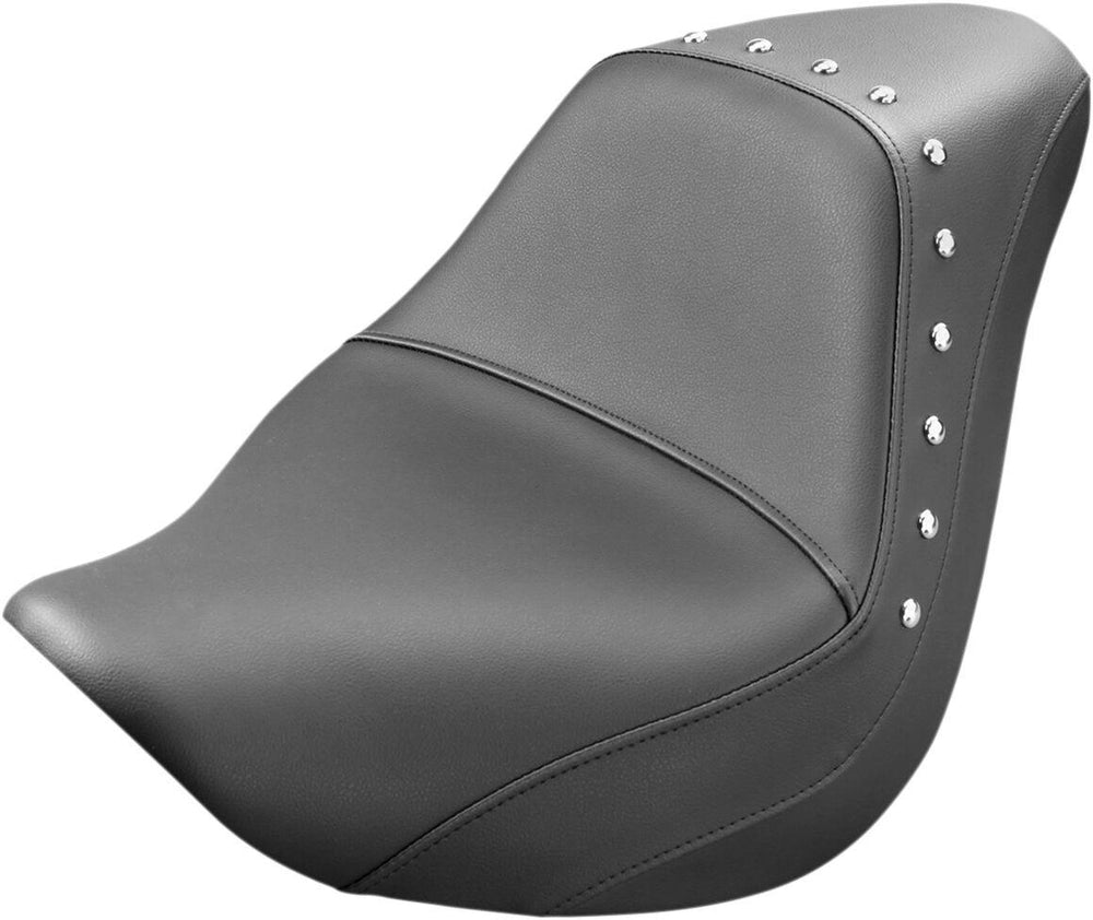 Saddlemen Renegade Deluxe Solo Studded Seat For Kawasaki VN 900 2006-2016 - Black