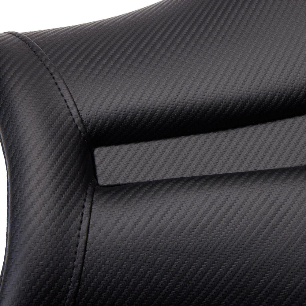 Saddlemen Gel Channel Track Carbon Fibre Sport Seat For Suzuki GSX1300R 2008-2017 - Black