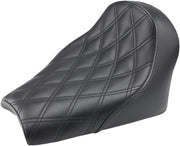 Saddlemen Renegade Lattice Stitched Solo Seat For Indian Scout 60 2021-2022 - Black