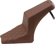 Saddlemen Step Up Rear Smooth Seat For Indian Scout 60 2021-2022 - Brown