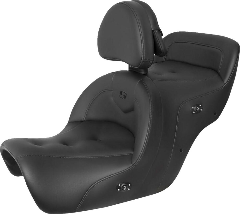Saddlemen RoadSofa Heated Seat For Honda GL1500 1988-1990 Pillow - Black