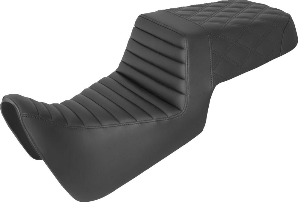 Saddlemen Step Up Front Tuck-n-Roll Seat For Harley Davidson RA 1250 2021-2024 - Black