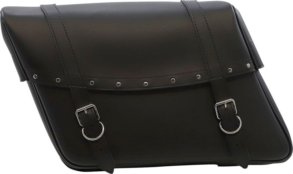 Saddlemen Highwayman Rivet Slant Style Saddlebags Set - Black