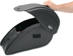 Saddlemen Cruisn Teardrop Saddlebags Set - Black