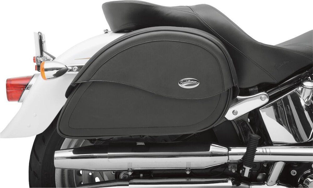 Saddlemen Cruisn Teardrop Saddlebags Set - Black