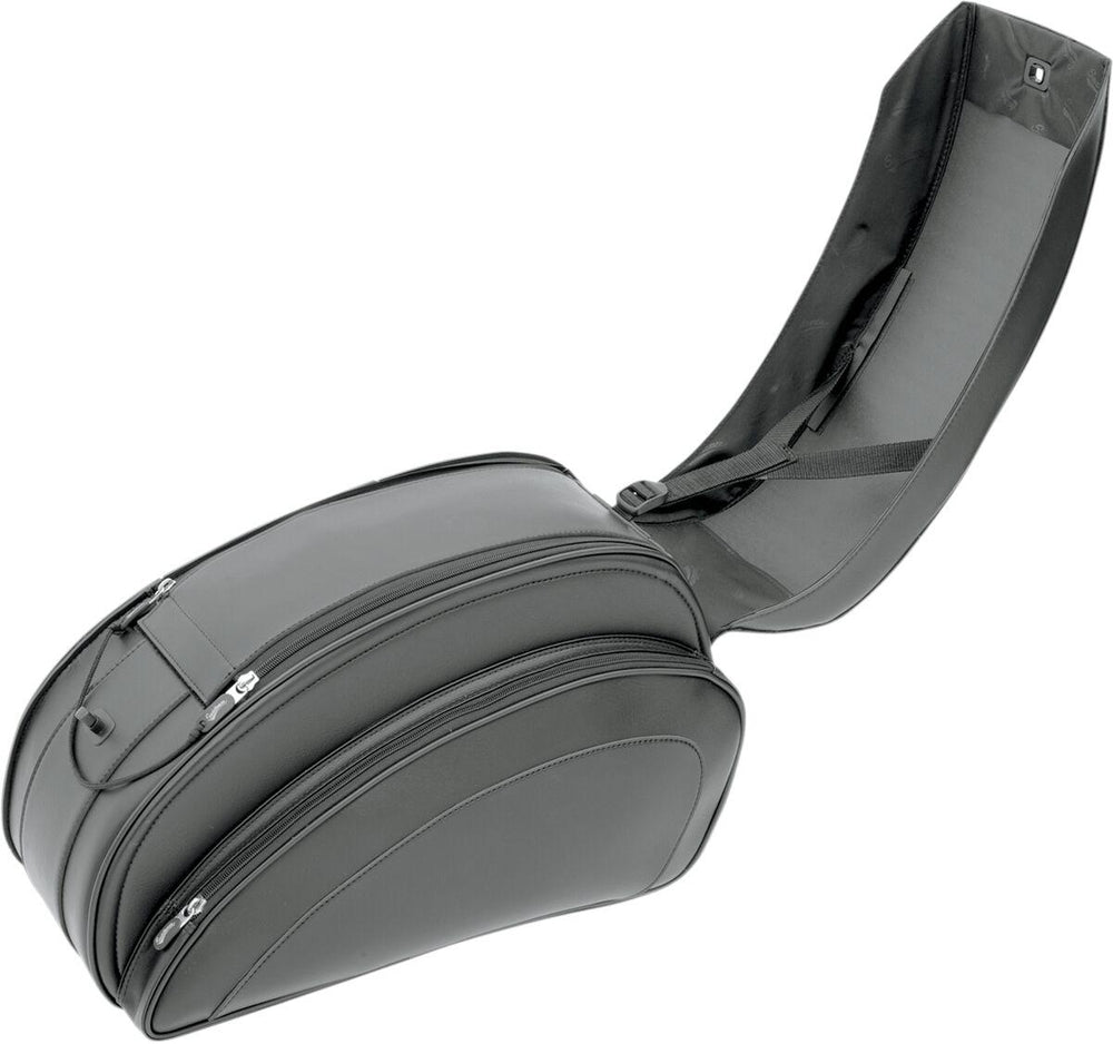 Saddlemen Cruisn Deluxe Saddlebags Set - Black