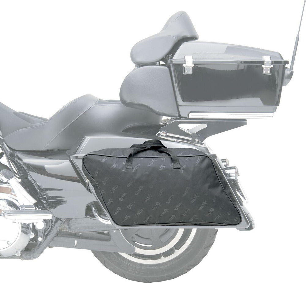 Saddlemen Saddlebag Cube Large Liner For Harley Davidson FLHR 1340 1994-1998 - Black