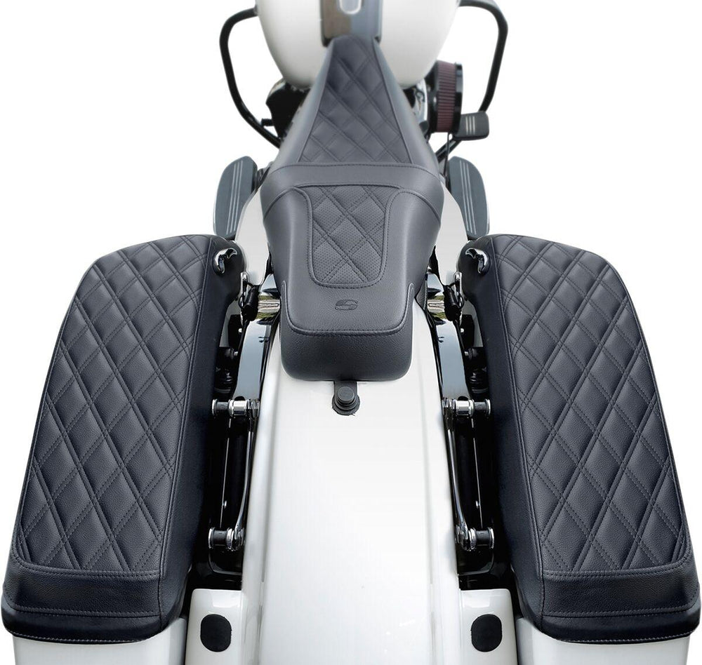 Saddlemen Bagger Lid Cover For Harley Davidson FLH 1868 2021 - Black