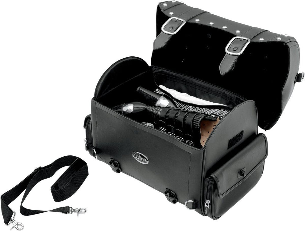 Saddlemen Desperado Express Tail Bag - Black/Chrome