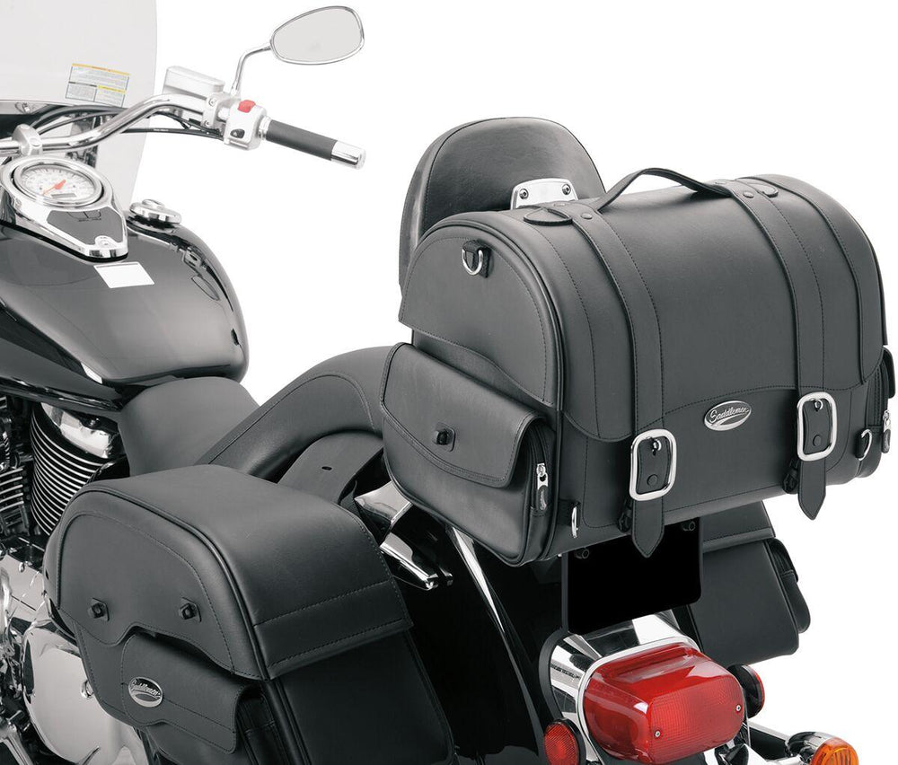 Saddlemen Drifter Express Tail Bag - Black/Chrome