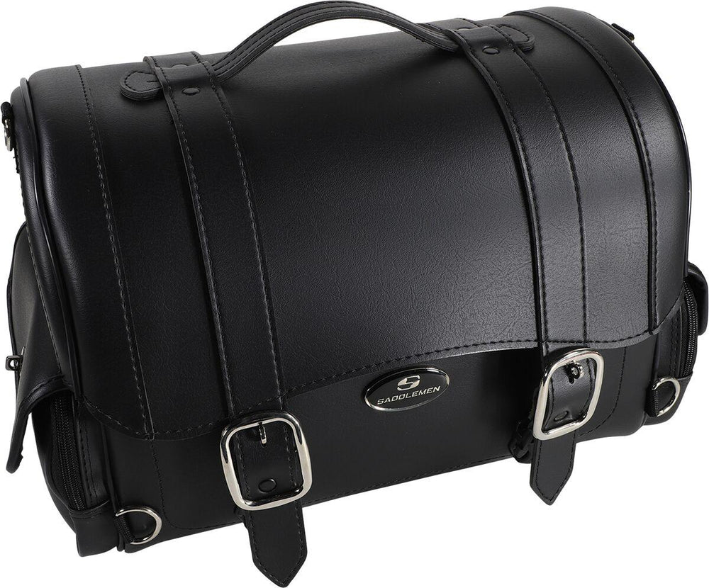 Saddlemen Drifter Express Tail Bag - Black/Chrome