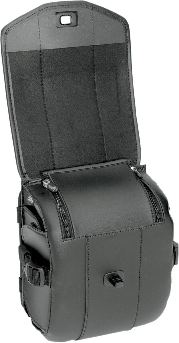 Saddlemen Cruisn Deluxe Sissy Bar Bag - Black