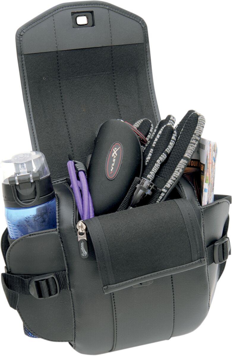 Saddlemen Cruisn Deluxe Sissy Bar Bag - Black