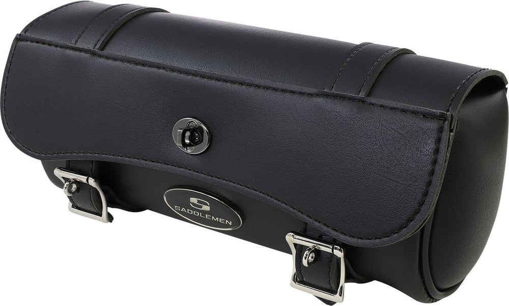 Saddlemen Drifter Front Tool Bag - Black/Chrome 11"
