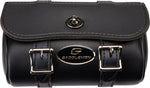 Saddlemen Drifter Front Tool Bag - Black/Chrome 8"