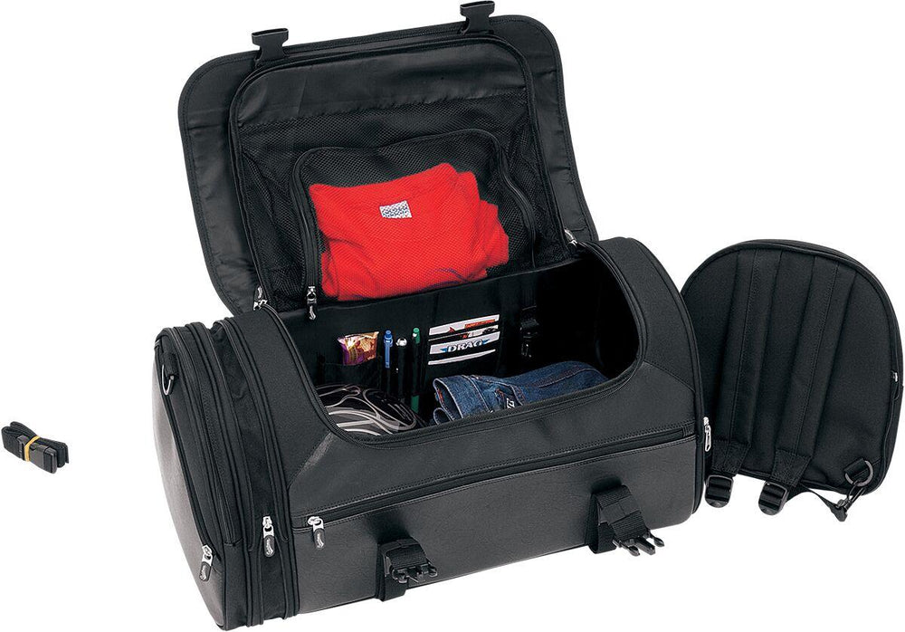 Saddlemen TR3300DE Deluxe Rear Rack Bag - Black/54.1L