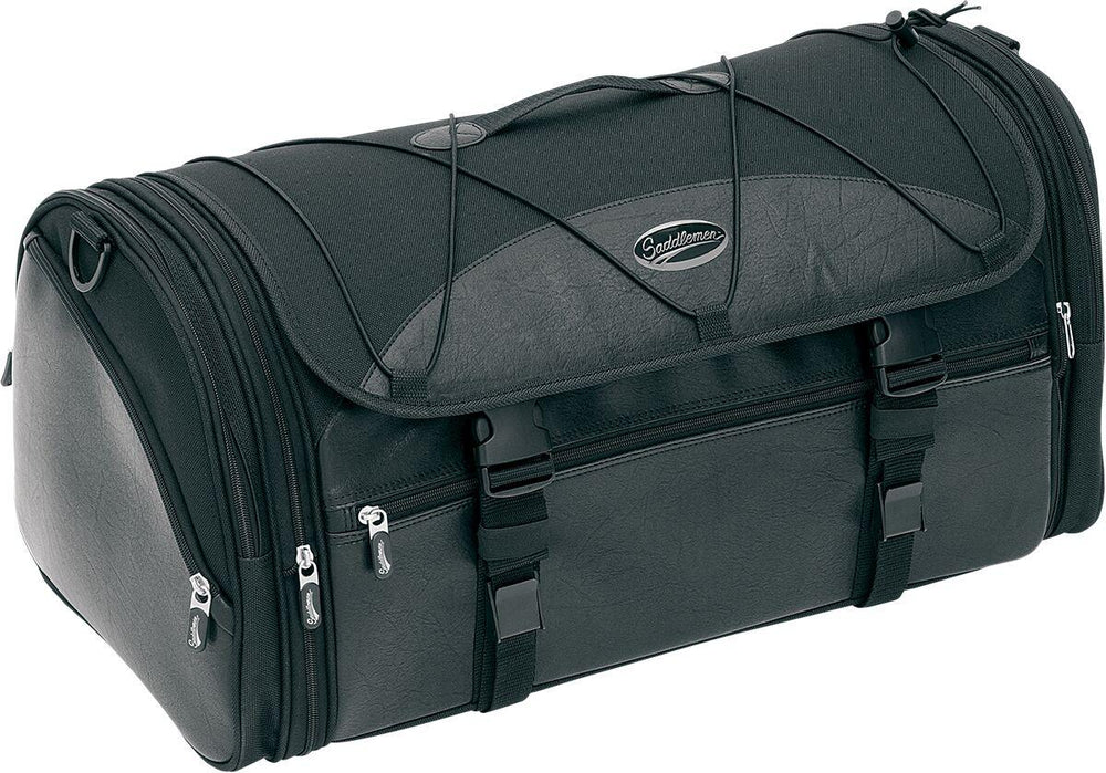 Saddlemen TR3300DE Deluxe Rear Rack Bag - Black/54.1L