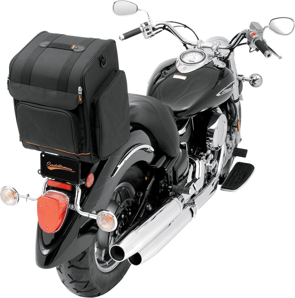 Saddlemen SSR1900 Universal Rear Luggage Bag - Black/31.1L