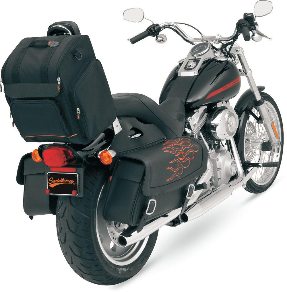 Saddlemen SSR1900 Universal Rear Luggage Bag - Black/31.1L