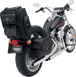 Saddlemen S2200E Expandable Rear Sissy Bar Bag - Black/36.1L