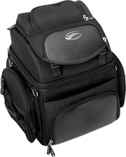 Saddlemen BR1800 Backseat/Sissy Bar Rear Bag - Black/29.5L
