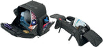 Saddlemen FTB3600 Sport Sissy Bar Rear Combo Bag - Black/Chrome