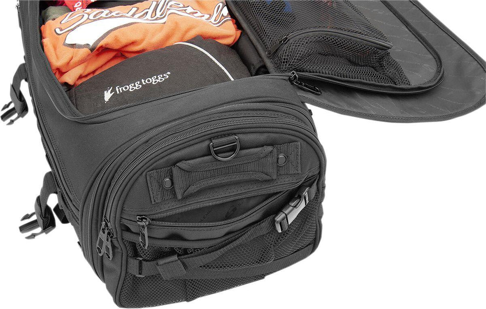 Saddlemen TR3300 Tactical Deluxe Rack Bag - Black/54.1L