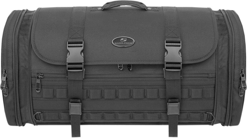 Saddlemen TR3300 Tactical Deluxe Rack Bag - Black/54.1L