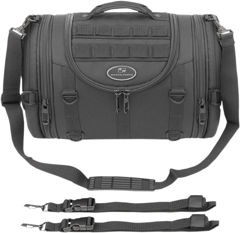 Saddlemen Roll Bag - Black/21.3L