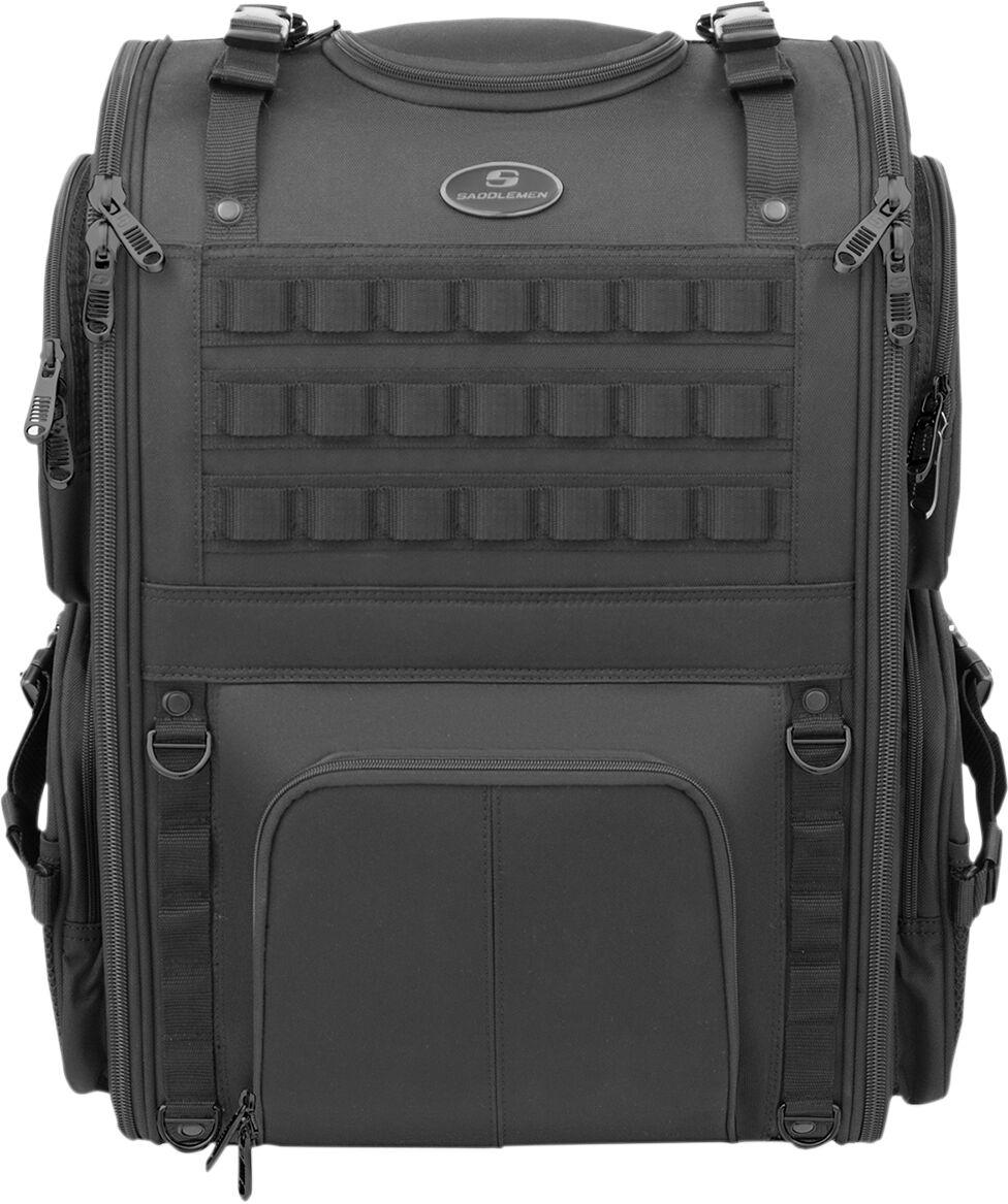 Saddlemen S3500 Tactical Sissy Bar Bag - Black/57.4L
