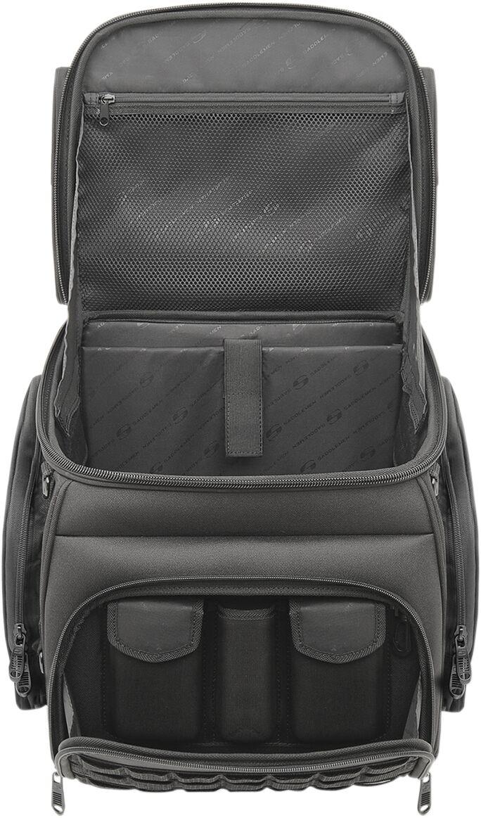 Saddlemen BR3400 Tactical Sissy Bar Bag - Black/55.7L