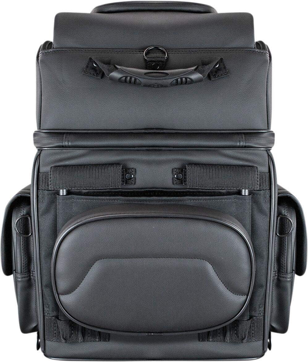 Saddlemen BR3400D Sissy Bar Bag - Black/55.7L