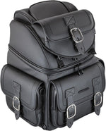 Saddlemen BR3400D Sissy Bar Bag - Black/55.7L