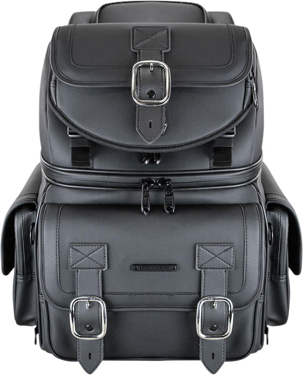Saddlemen BR3400D Sissy Bar Bag - Black/55.7L
