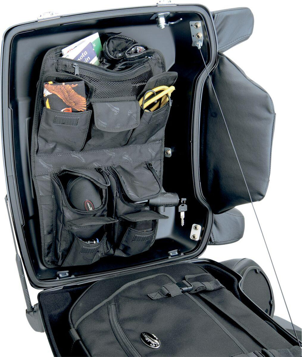 Saddlemen Tour Pack Lid Organizer For Harley Davidson FLHR 1340 1994-1998 - Black