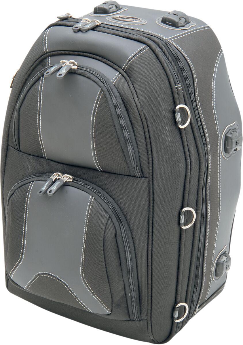 Saddlemen Pillion/ Rear Rack Luggage Bag - Black