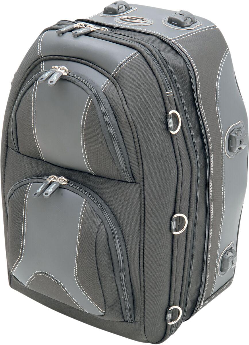 Saddlemen Pillion/ Rear Rack Luggage Bag - Black