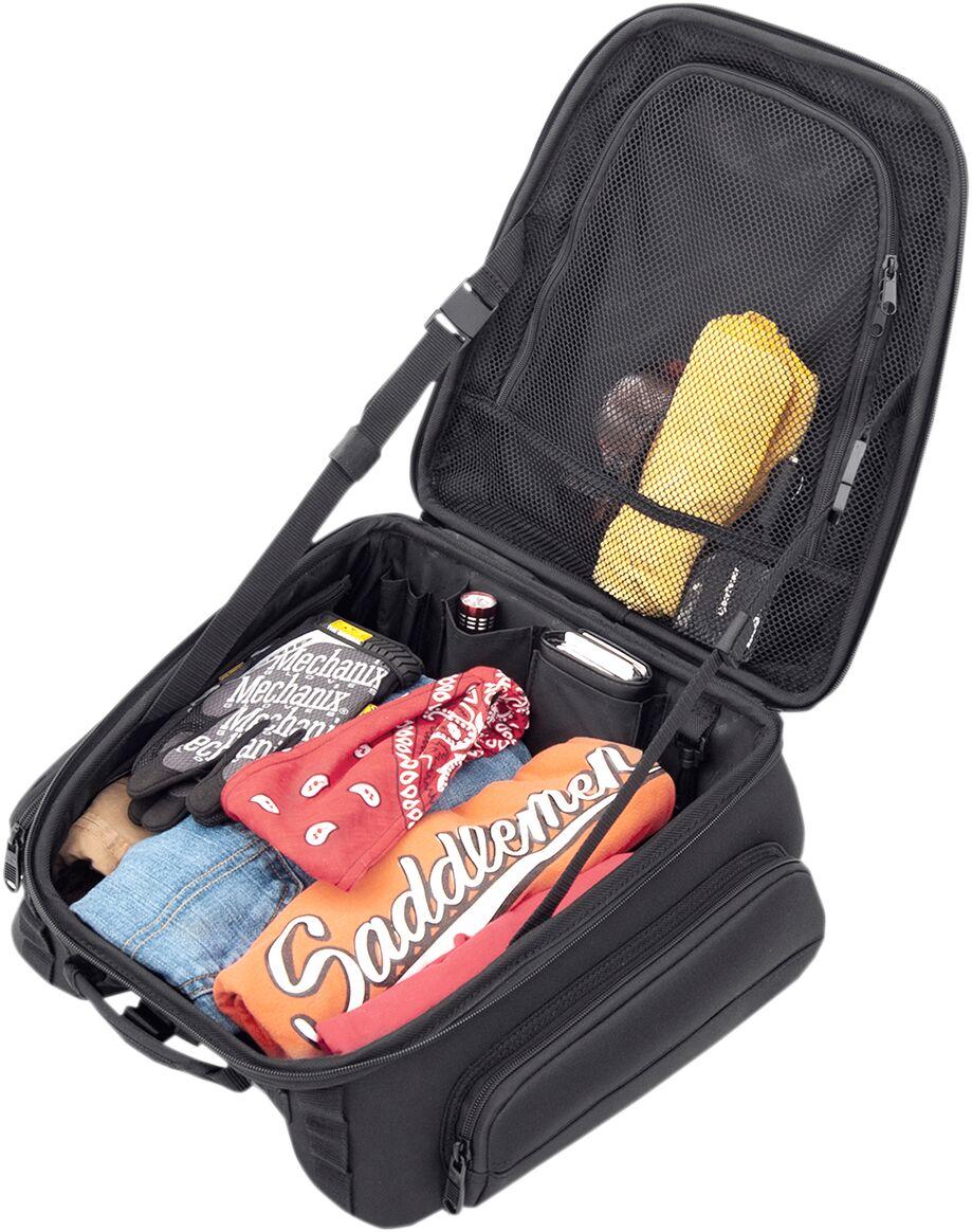 Saddlemen TS1450R Tactical Tunnel Rear Bag - Black/23.8L