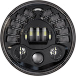 Custom Dynamics 7" Adaptive Headlamp for Indian For Indian Challenger 108 2020-2024 Black Clear