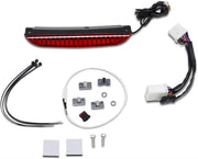 Custom Dynamics Luggage Rack LED Light Bar For Harley Davidson FLS 1690 2012-2016 Red