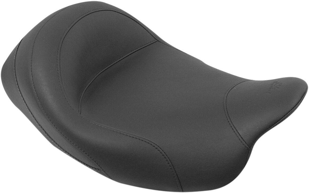 Mustang Solo Plain Seat For Harley Davidson FLHR 1584 2008 - Black